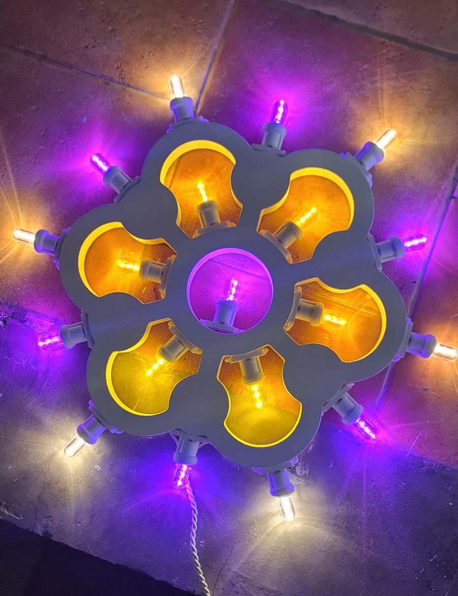 Luminaria fiore piccolo