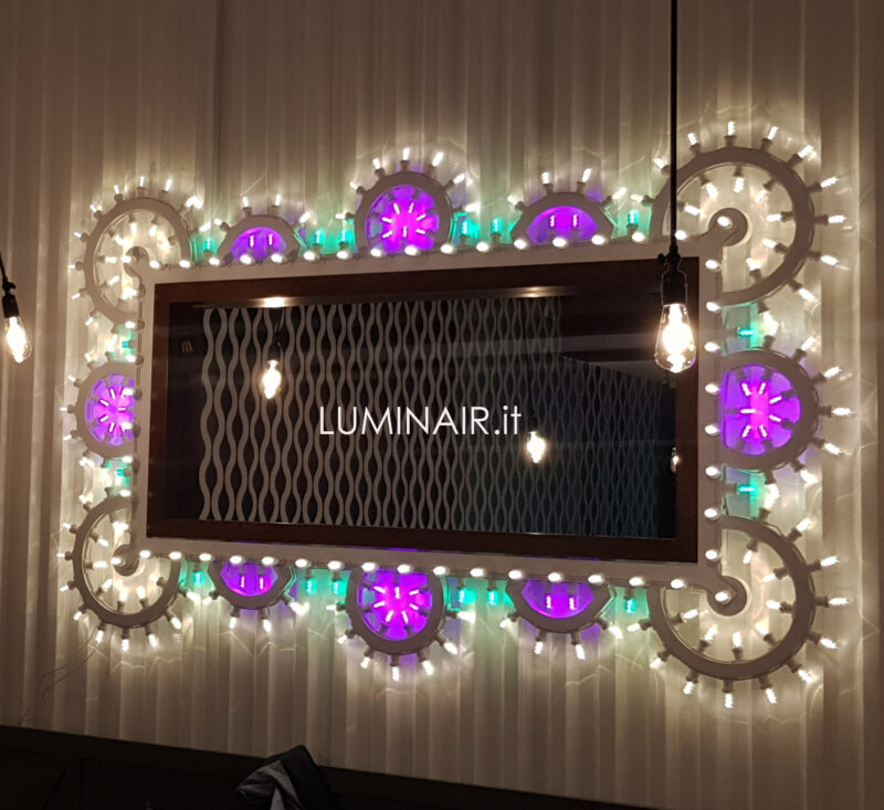 Specchio rettangolare MACRAME' - immagine 2
