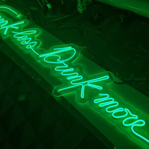 scritte luminose in neon led