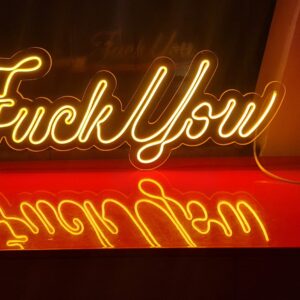 Neon led FACK YOU