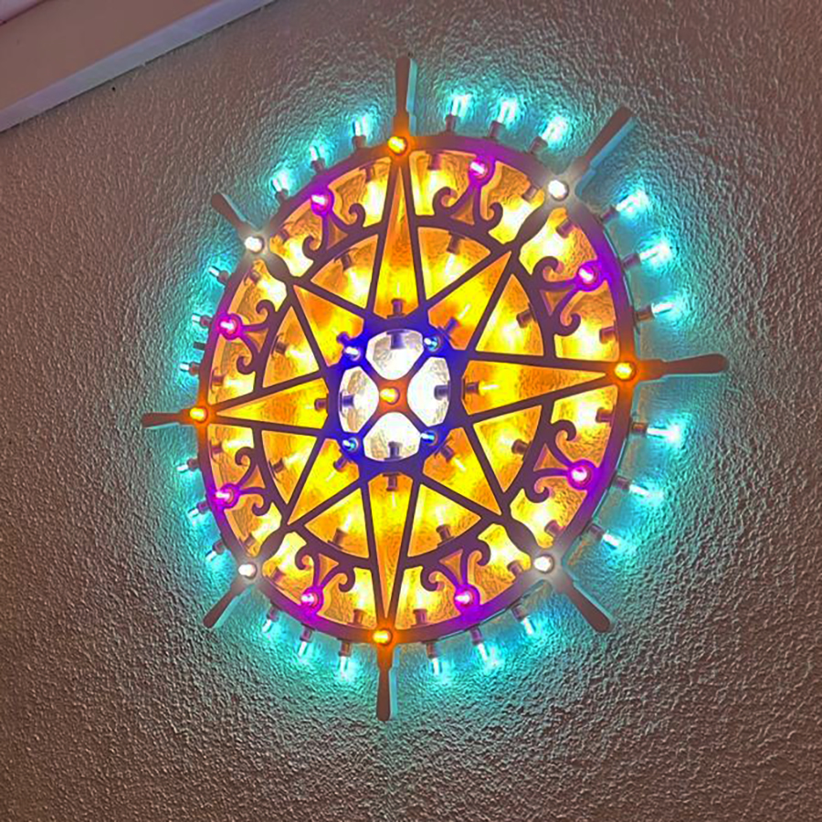 Rosone Luminaria Salentina Timone di Sant'Andrea